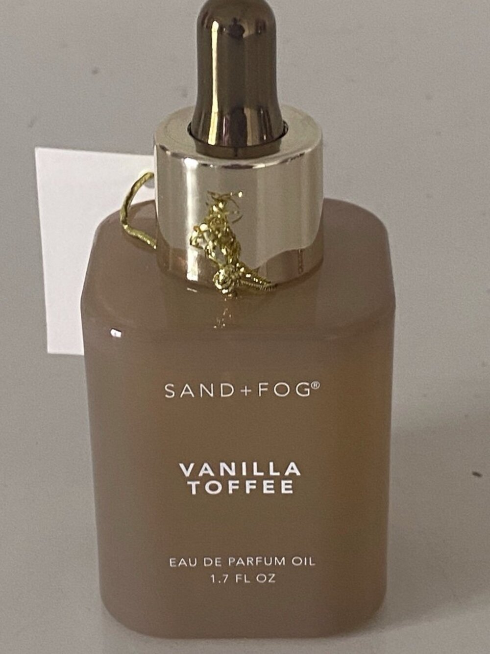 Sand + Fog Eau De Parfum Oil 1.7 fl oz Vanilla Toffee Orchid Sugar Tonka Musk
